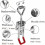 (4pack) Heavy Duty Adjustable Toggle Latch Clamp With Lock Hole 660lbs Holding Capacity Large Pull Action Latch 4