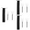 3 Sets Portable Drum Stick Wire Brush With Bag 6