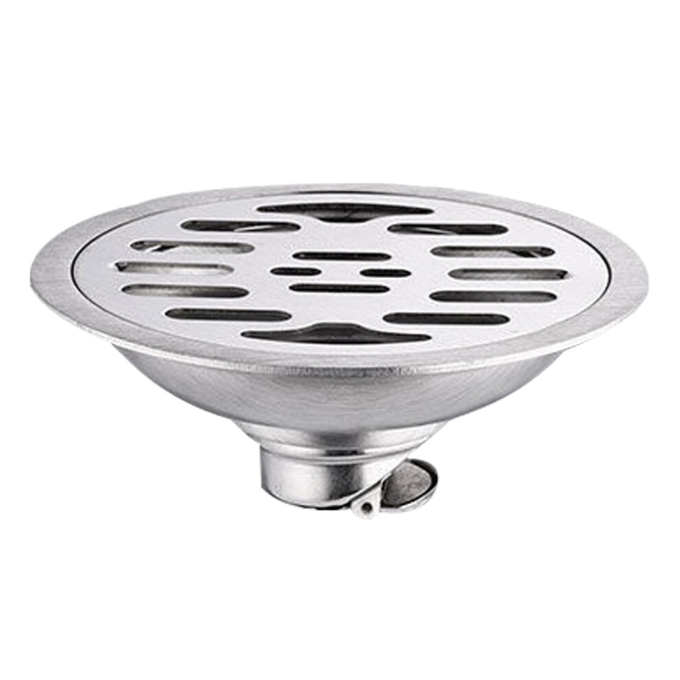 2Pcs Stainless Steel Floor Drain Stopper And Hair Catcher 031018185557