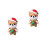 2 Sets Wool Felt Kit For Diy Christmas Crafts 5