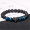(blue) Wolf charm bracelet 3