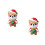 2 Sets Wool Felt Kit For Diy Christmas Crafts 7
