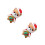 2 Sets Wool Felt Kit For Diy Christmas Crafts 9