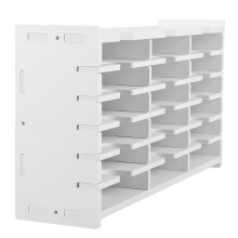 2Pcs DVD Storage Box CD Container Multi-Grid Portable Case