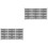 2Pcs DVD Storage Box CD Container Multi-Grid Portable Case 5
