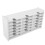 2Pcs DVD Storage Box CD Container Multi-Grid Portable Case 3