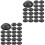 100 Pcs Flower Pot Hole Mesh Pads Planter Bottom Grid Mat 3