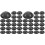 100 Pcs Flower Pot Hole Mesh Pads Planter Bottom Grid Mat 2