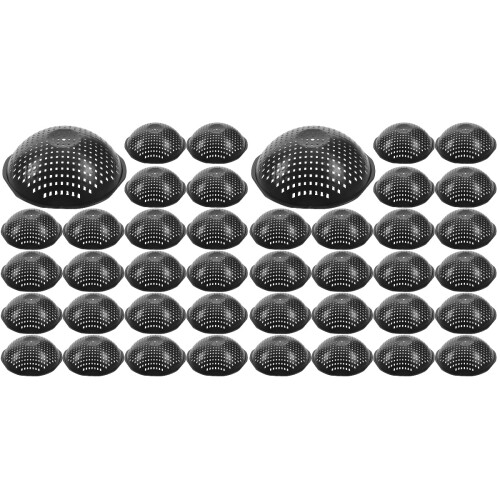 100 Pcs Flower Pot Hole Mesh Pads Planter Bottom Grid Mat 1