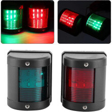 Ejoyous 1 Pair of Navigation Lights 12V Marine LED Boat Navigation Light IP66 Yacht Signal Light Red Green Signal Light Signal Light