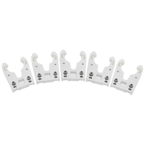 5pcs/lot Iso30 Tool Holder Clamp Iron+abs Flame Proof Rubber Claw f54