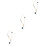 3 Pcs Creative Beads Phone Lanyard Hanging Strap Decor 5