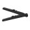 2Pcs Barn Door Close Mechanism Spring Buffer Adjustable Damper Black 1