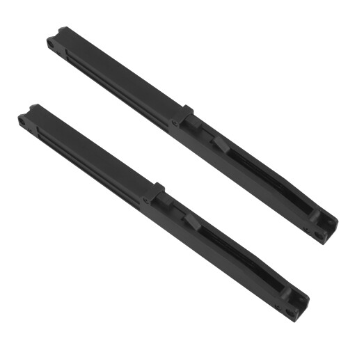 2Pcs Barn Door Close Mechanism Spring Buffer Adjustable Damper Black 1
