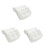 3Pcs 3D Mesh Spa Bath Pillow With 6 Suction Cups For Neck Back Support 2