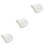3Pcs 3D Mesh Spa Bath Pillow With 6 Suction Cups For Neck Back Support 5