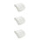 3Pcs 3D Mesh Spa Bath Pillow With 6 Suction Cups For Neck Back Support 8