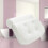 3Pcs 3D Mesh Spa Bath Pillow With 6 Suction Cups For Neck Back Support 10