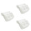 3Pcs 3D Mesh Spa Bath Pillow With 6 Suction Cups For Neck Back Support 6