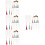120 Sets Blank Bookmarks With Colorful Tassels For Diy Use 9