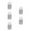 5Pcs Empty Pump Dispenser Bottle For Makeup And Nail Polish Remover 5