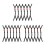 18 Pcs Universal Adjustable Hard Hat Chin Straps With Chin Cup 7