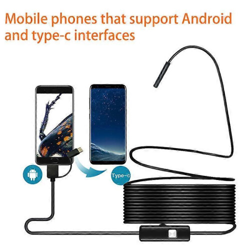 (150cm) Type-c/mirco USB Android mobile phone endoscope 5.5mm 1m 2m industrial endoscope 1