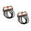 2Pcs Adjustable 5 Latex Chest Expander Pull Bands 3