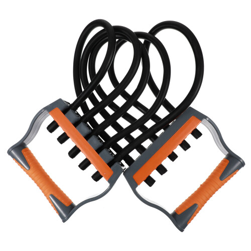 2Pcs Adjustable 5 Latex Chest Expander Pull Bands 1