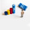 20 Pcs Battery Sleeve Tube Adapter Spacer Protector Holder 7