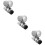 3 Pcs Mini 60X LED Microscope For Currency Detection And Magnification 9