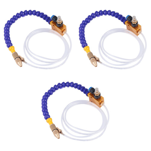 3Pièces Buse De Pulvérisation Bleue Pour Fraisage Cnc 2
