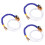 3Pièces Buse De Pulvérisation Bleue Pour Fraisage Cnc 6