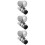 3 Pcs Mini 60X LED Microscope For Currency Detection And Magnification 8