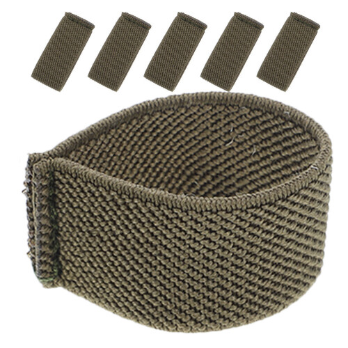 24 Pcs Elastic Belt Keepers Nylon Webbing Strap Holders 2