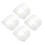 4Pcs Bowl Cozy Pattern Template Acrylic Wrap Sewing 6