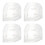 4Pcs Bowl Cozy Pattern Template Acrylic Wrap Sewing 5