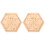 2Pcs Spider Web Fruit Plate Halloween Wood Dessert Serving Plate 4