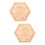 2Pcs Spider Web Fruit Plate Halloween Wood Dessert Serving Plate 9