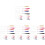 4 Sets Tassels Blanks Acrylic Bookmarks Diy 4