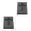 2Pcs Sturdy Silver Casting Mold Multi-Use Metal Melting Crucible 10