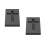 2Pcs Sturdy Silver Casting Mold Multi-Use Metal Melting Crucible 9