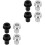 4 Pcs Shift Knob Adapter Boot Retainer For Car Truck 5