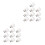 20 Pcs Mini USB Atmosphere Lamp For Vehicle Illumination 2