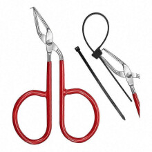Zip Tie Remover Tool with Silicone Handle for Easy Cable Tie Opening