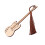 2Pcs Guitar Shape Bamboo Bookmark Creative Book Mark Decoration 11