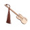 2Pcs Guitar Shape Bamboo Bookmark Creative Book Mark Decoration 9