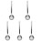 5Pcs Slotted Cooking Spoon Stainless Steel Kitchen Serving Tool 4