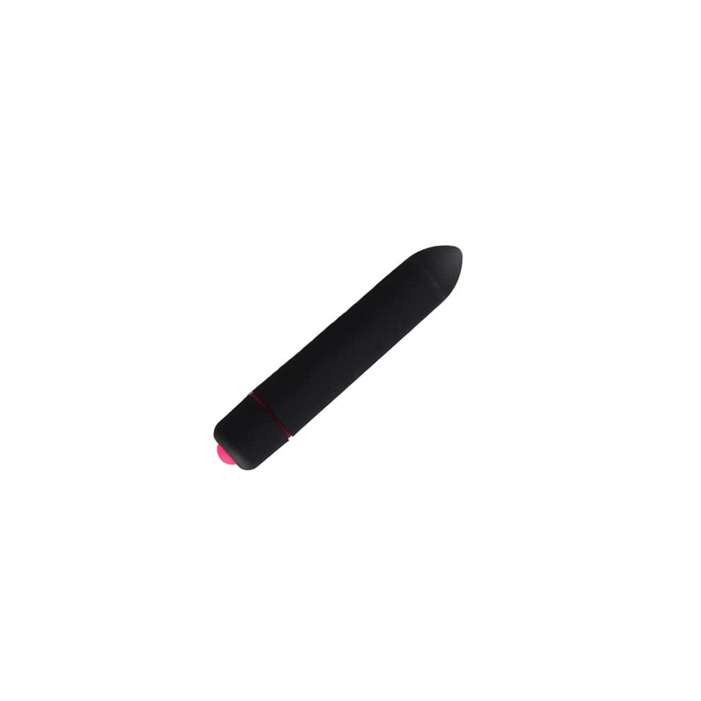 Black Handheld Electric Bullet Massager For Personal Body Relaxation 10 Modes Cordless Waterproof Nxcb6t