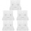 5Sets Draagbare Transparante Camera Muurplank 8